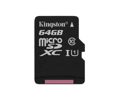 Karta pamięci Kingston 64GB microSDXC Canvas Select 80MB/s C10 UHS-I
